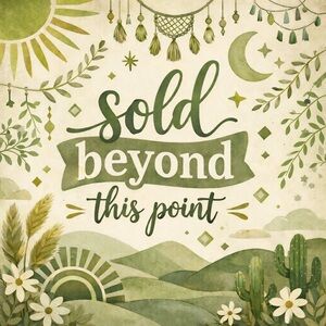 Sold Beyond This Point!✨🌱